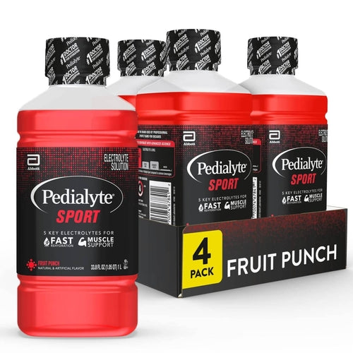 Pedialyte Sport Electrolyte Drink, Fast Hydration with 5 Key