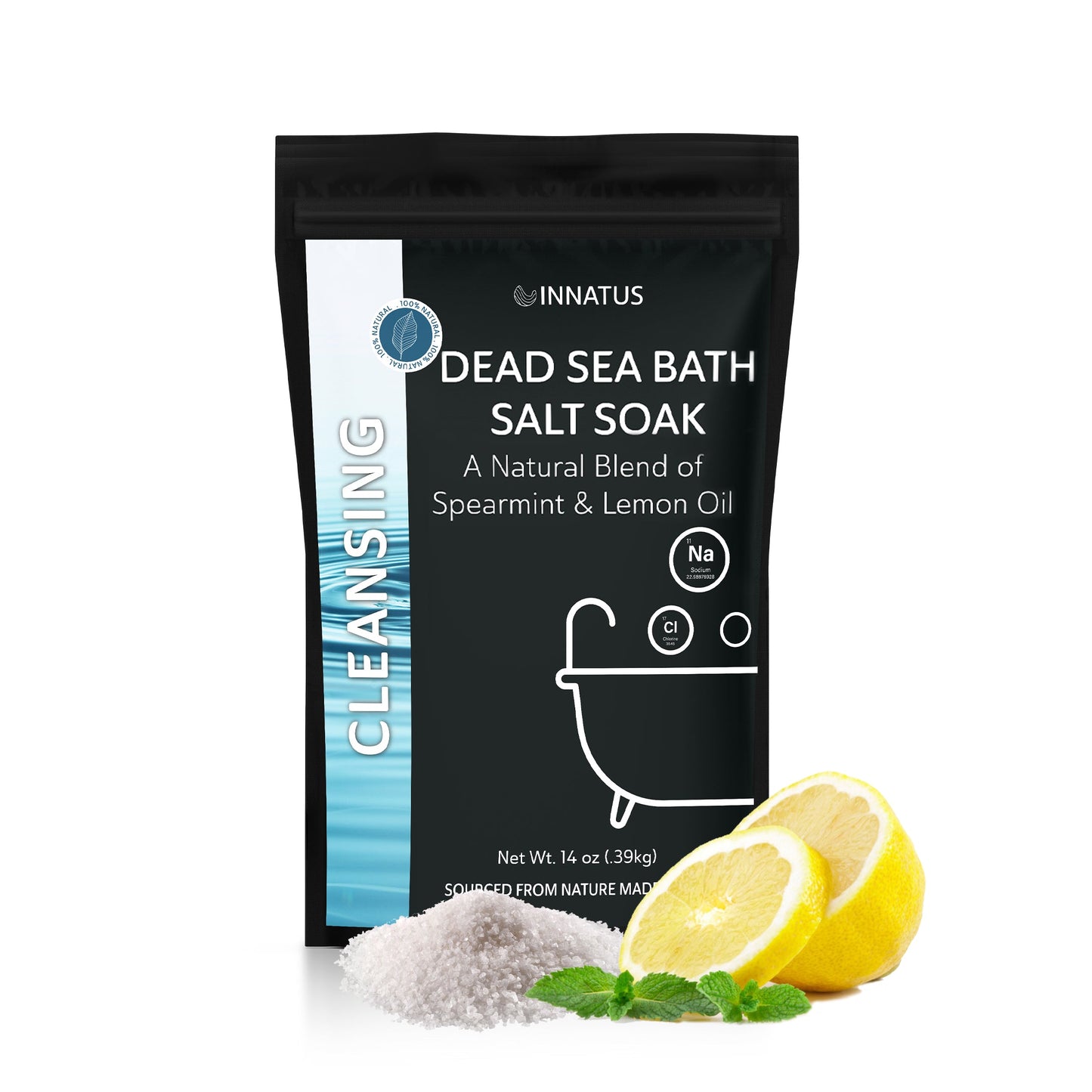 Luxury Dead Sea Spa Gift Set – Bath Salt, Magnesium Flakes, Magnesium