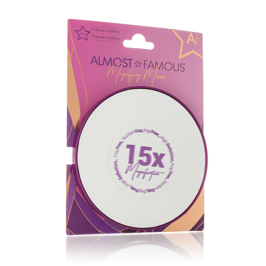 Almost Famous 15x Mirrors w/ suction cup backing and vibrant colorways