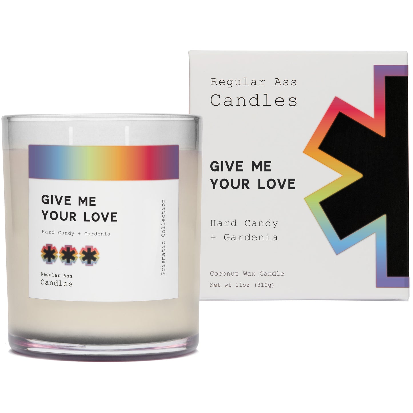 Taste the Rainbow, Red Currant + Pink Sugar 11oz Candle