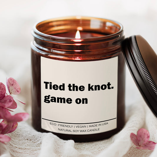 Tied the knot game on Candle