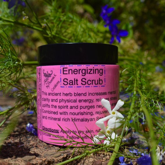 Organic Energizing Salt Scrub