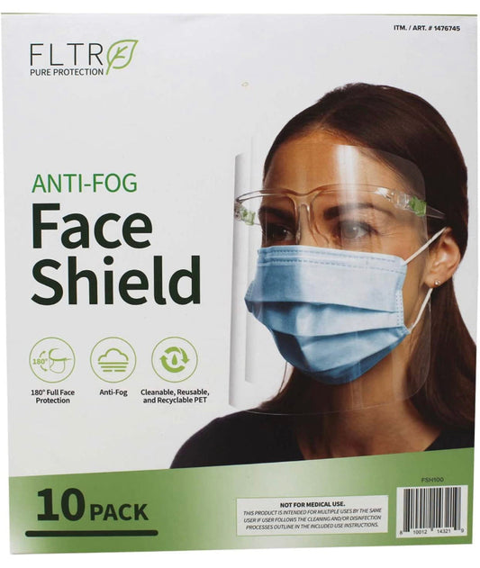 Face Shields 10 Pack